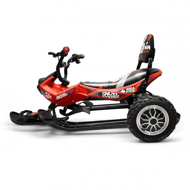Электроснегокат Snow Razor Moto Pro (черно-красный)