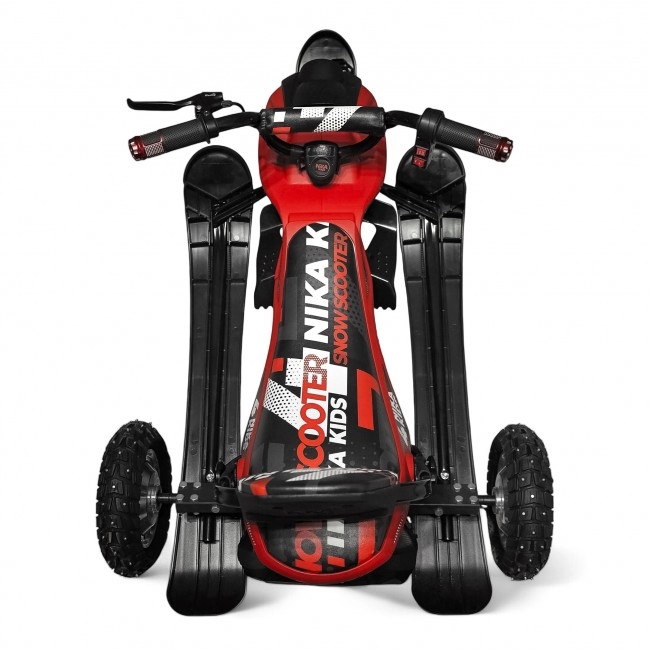 Электроснегокат Snow Razor Moto Pro (черно-красный)