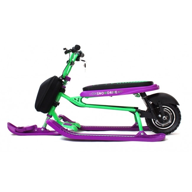 Электроснегокат Snow Razor One (фиолетово-зеленый)