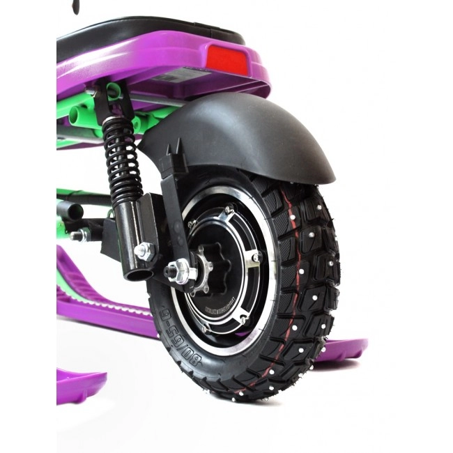 Электроснегокат Snow Razor One (фиолетово-зеленый)