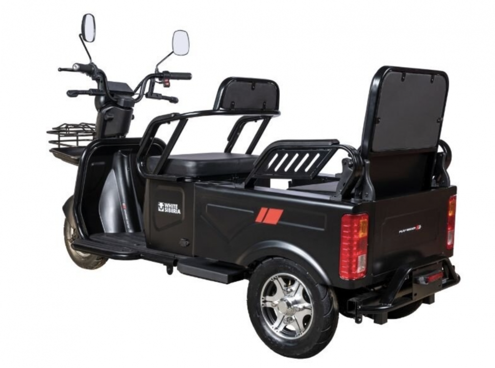 Электротрицикл WHITE SIBERIA SIBTRIKE MAX 2000W