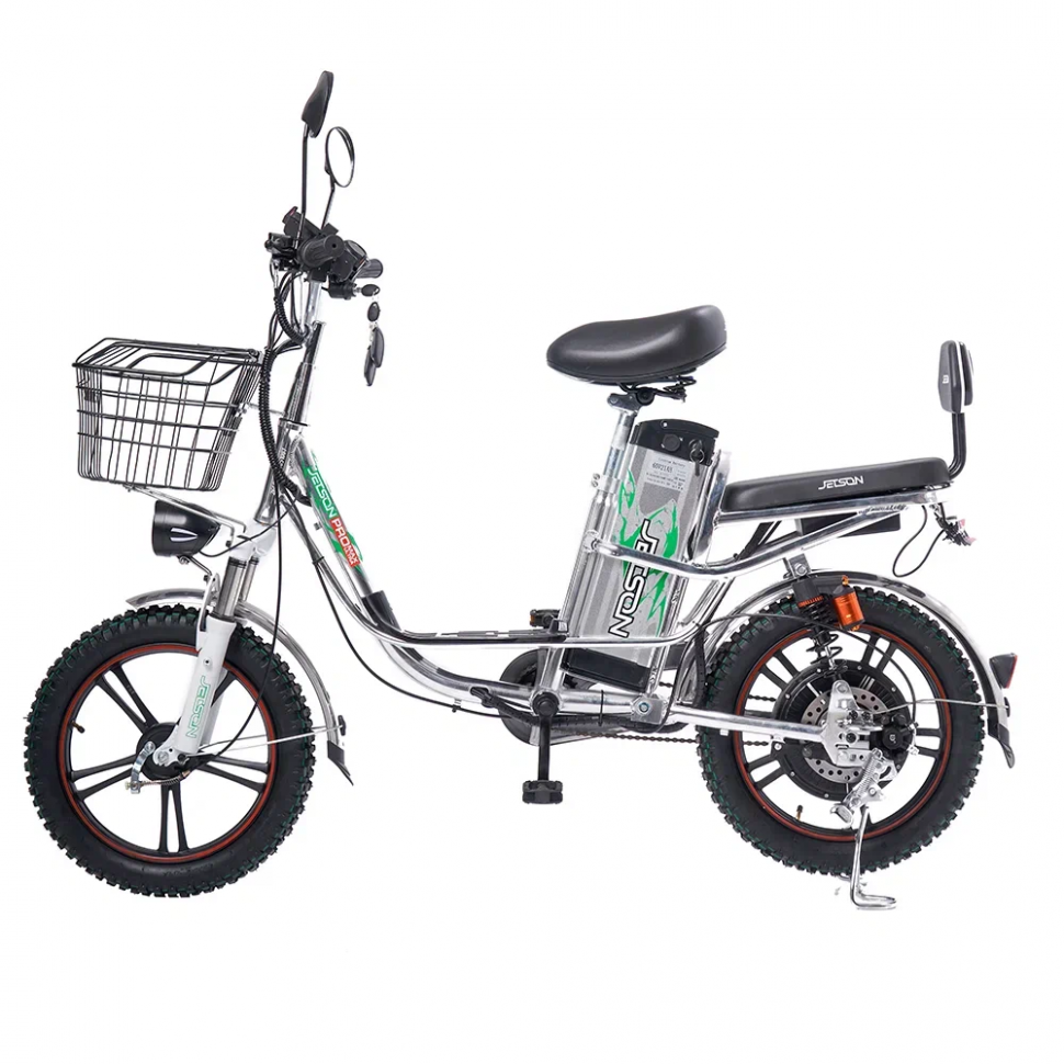 Электровелосипед Jetson Pro Max Ultra Plus (60V21Ah) (гидравлика) Серый
