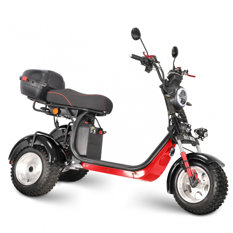 Электротрицикл WHITE SIBERIA IKRA 5000W BLACK