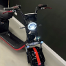 Электроскутер WHITE SIBERIA PRO 2WD 4000w черный с красной полосой