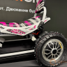 Электроснегокат Snow Razor Moto Pro (черно-розовый)